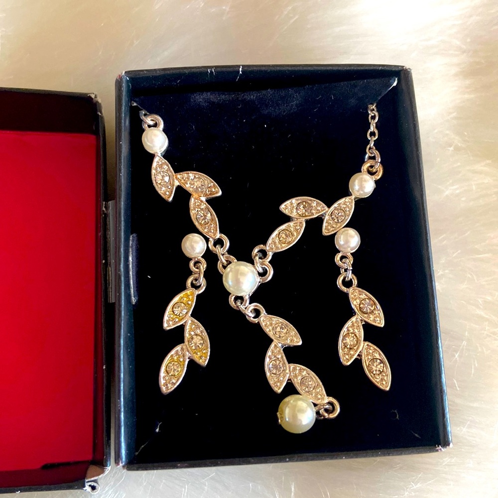 Beautiful necklace and earring set